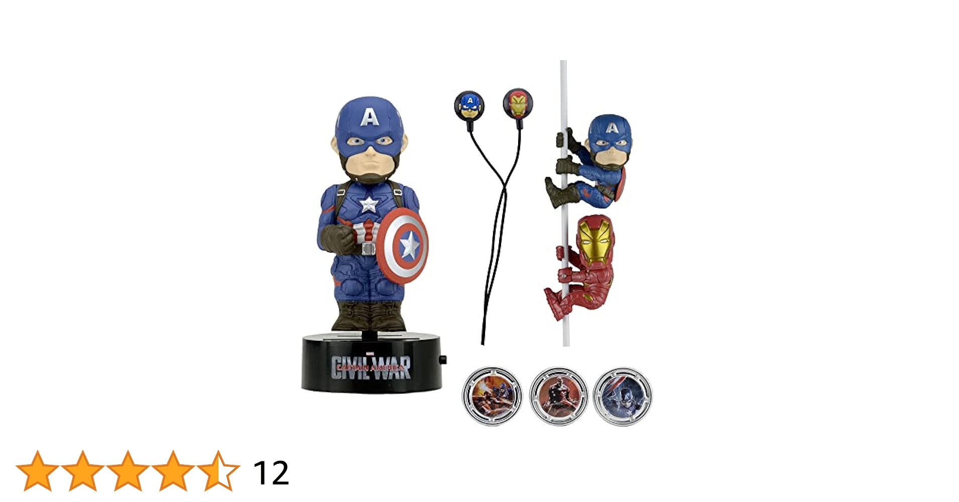 NECA キャプテン・アメリカ ボディノッカーズ Amazon.com: NECA Marvel Captain America 